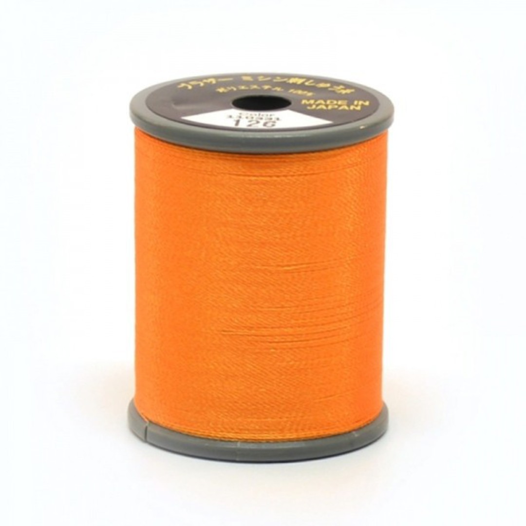 Brother Embroidery Threads - 300m - Pumpkin 126 image 0